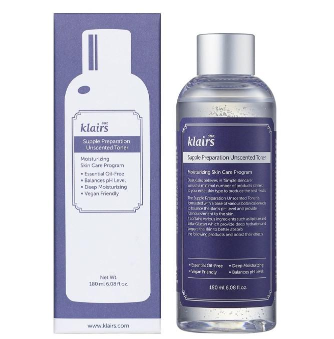 Nước hoa hồng Dear Klairs Supple Preparation Toner