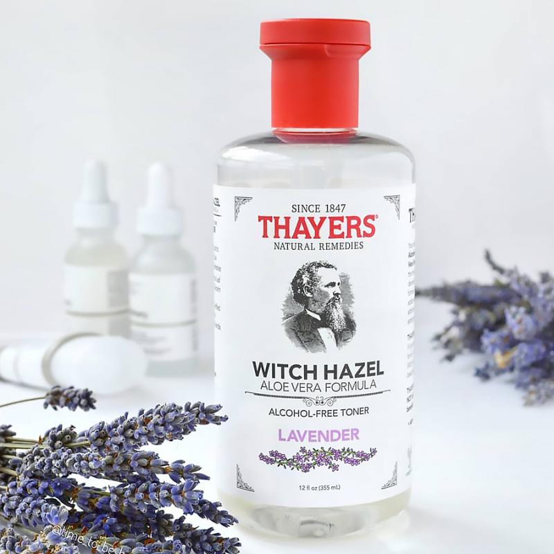 Nước hoa hồng không cồn Thayers Witch Hazel Toner Lavender