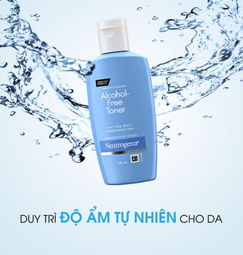 Nước hoa hồng Neutrogena Alcohol-Free Toner là một sản phẩm dưỡng da phổ biến của thương hiệu Neutrogena, nổi tiếng với các sản phẩm chăm sóc da chất lượng cao