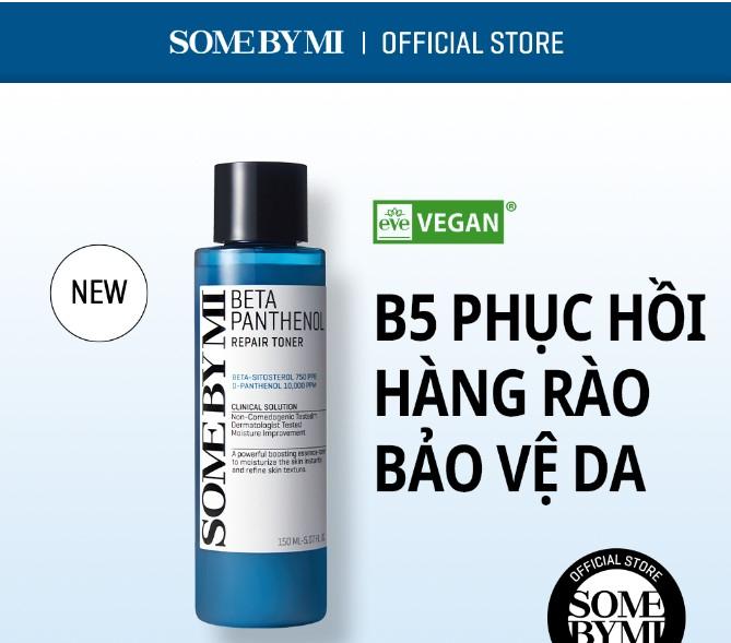 Nước hoa hồng phục hồi da Some By Mi Beta-Panthenol Repair Toner