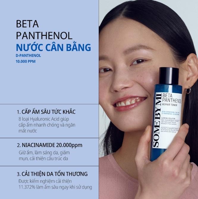 Nước hoa hồng phục hồi da Some By Mi Beta-Panthenol Repair Toner