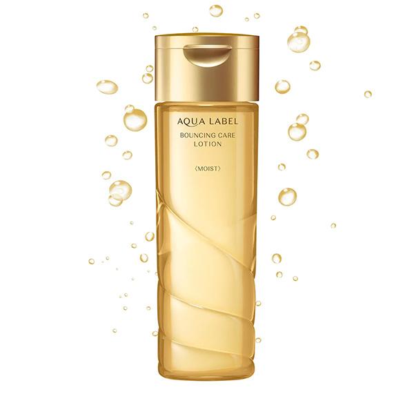 Nước hoa hồng Shiseido Aqualabel Moisture Essence Lotion EX màu vàng