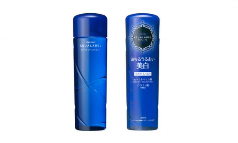 Nước hoa hồng Shiseido Aqualabel màu xanh