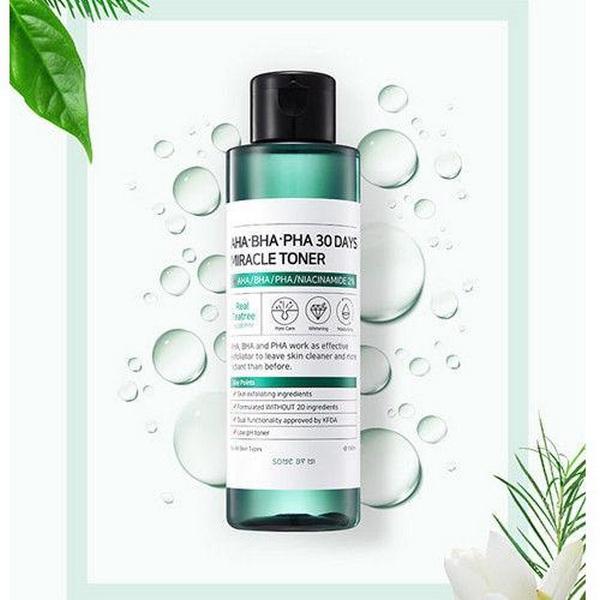 Nước hoa hồng Some By Mi AHA - BHA - PHA 30 Days Miracle Toner