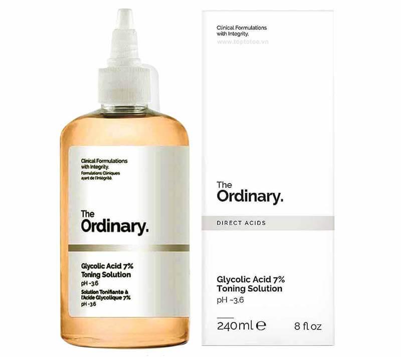 Nước hoa hồng The Ordinary Glycolic Acid 7% Toning Solution pH~3.6