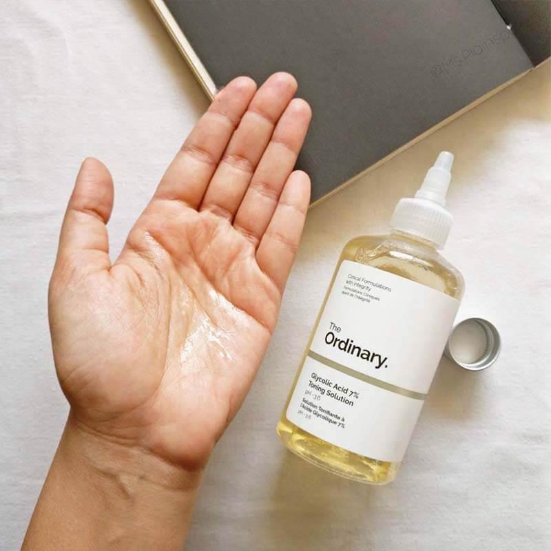 Nước hoa hồng The Ordinary Glycolic Acid 7% Toning Solution pH~3.6