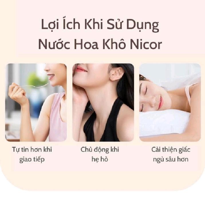 Nước hoa khô Nicor