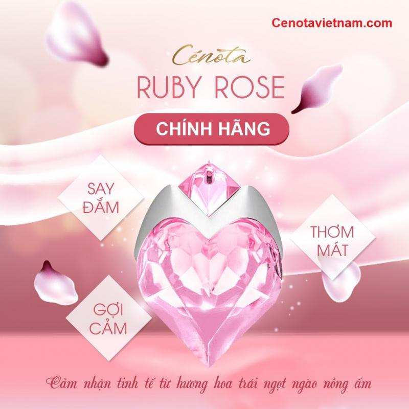 Nước hoa nữ Cénota Ruby Rose