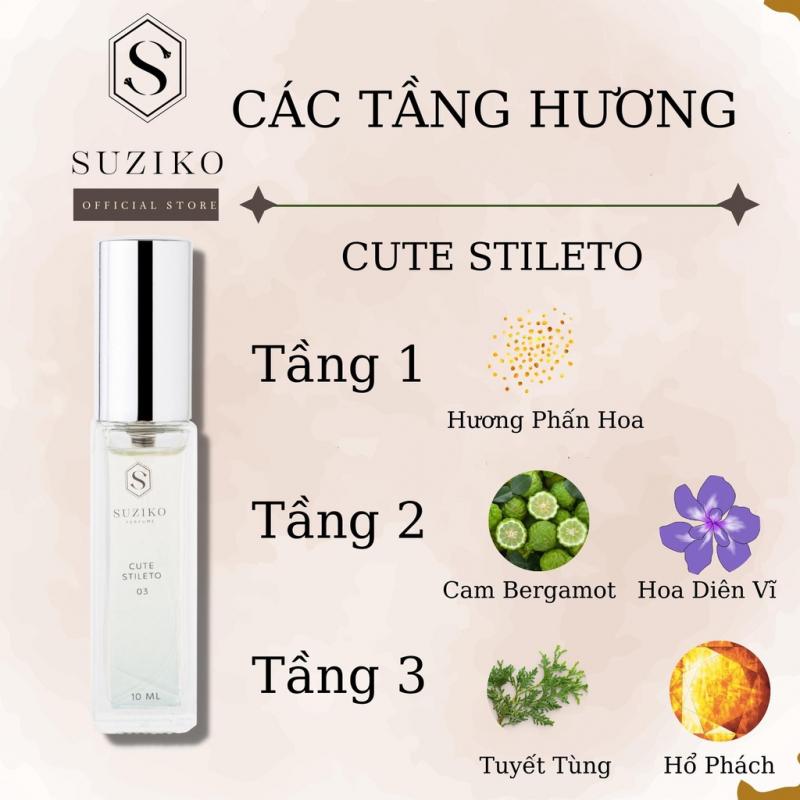 Nước hoa nữ Suziko Cute Stileto