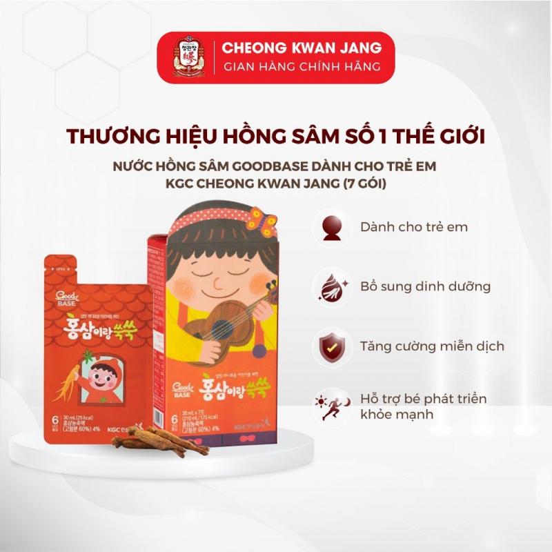 Nước hồng sâm Goodbase dành cho trẻ em