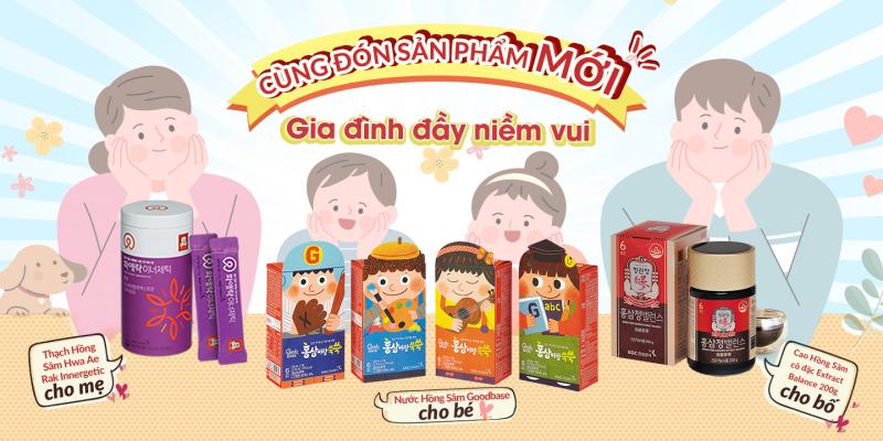 Nước hồng sâm Goodbase dành cho trẻ em KGC Cheong Kwan Jang