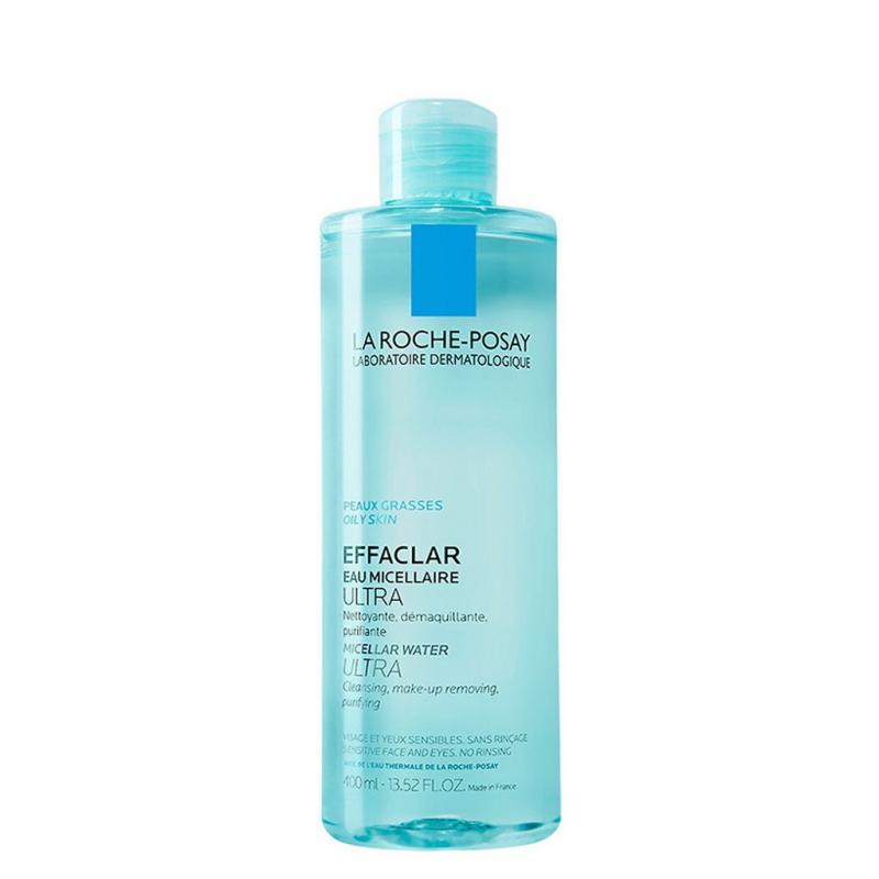 Nước làm sạch sâu tẩy trang cho da dầu nhạy cảm La Roche-Posay Effaclar Micellar Water