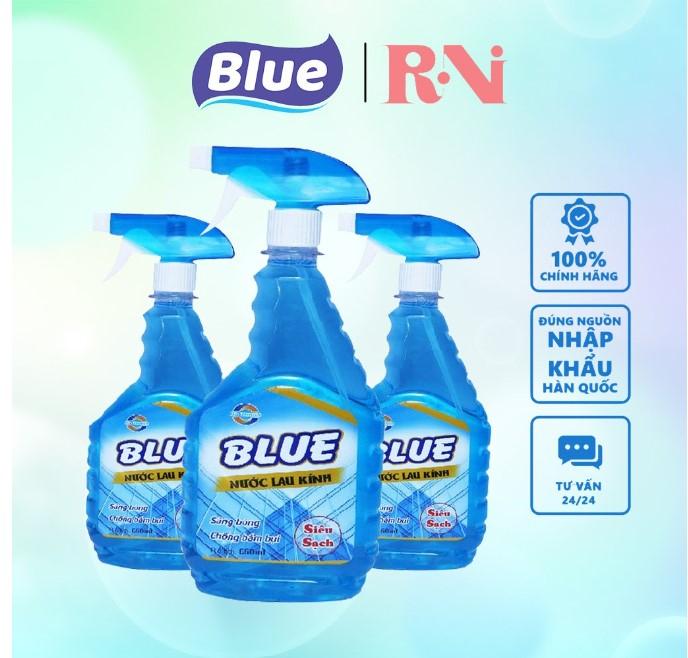 Nước lau kính Blue