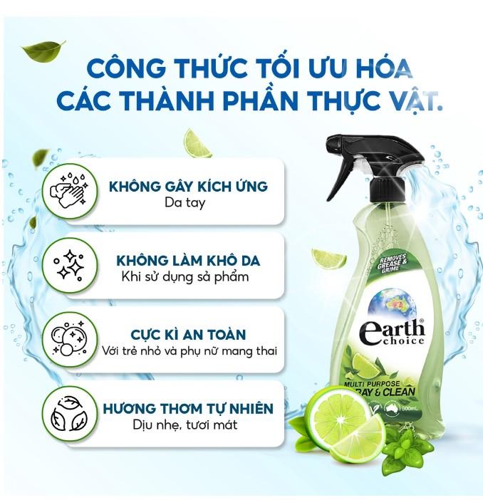 ﻿﻿Nước lau đa năng Earth Choice ﻿﻿