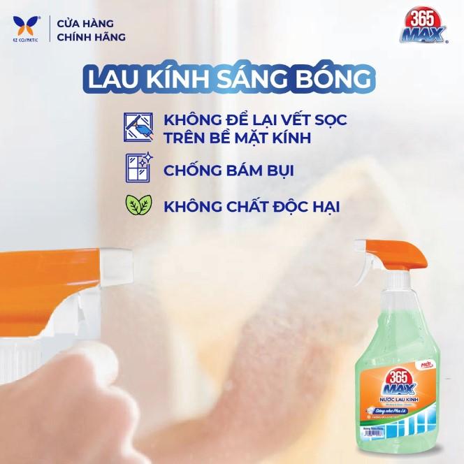 Nước lau kính hương tự nhiên 365MAX