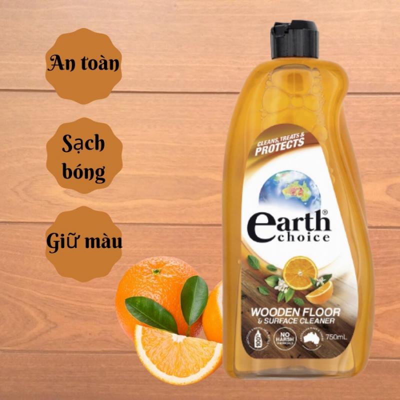 Nước lau sàn gỗ và nội thất gỗ Earth Choice Úc