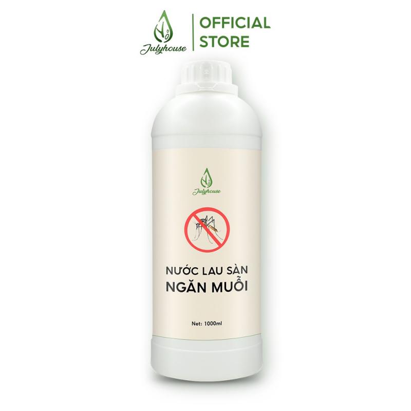 Nước lau sàn nhà đuổi muỗi tinh dầu Sả Chanh 1000ml JULYHOUSE