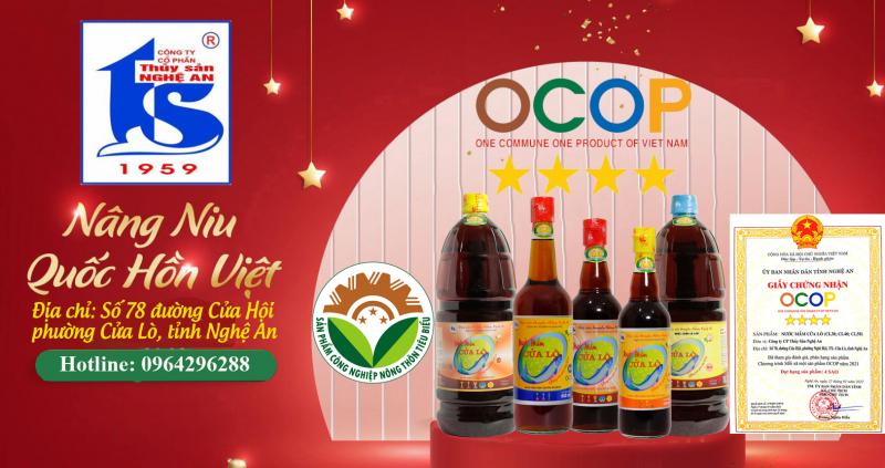Nước Mắm Cửa Lò - CÔNG TY CỔ PHẨN THUỶ SẢN NGHỆ AN