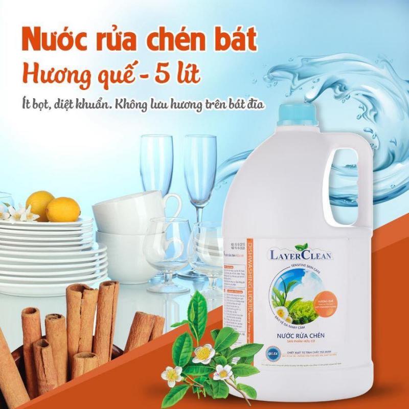 Nước rửa chén hữu cơ Layer Clean