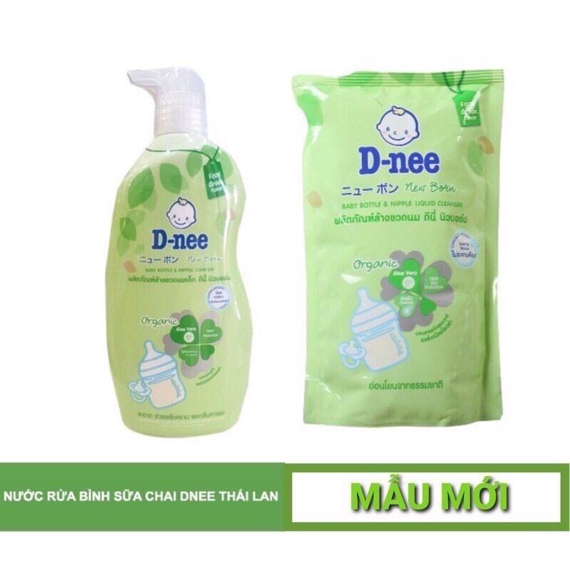 Nước rửa bình sữa D-nee Organic 600 ML