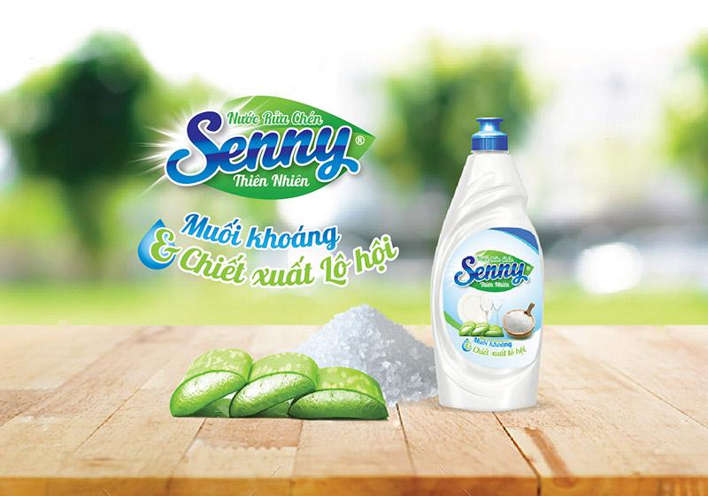 Nước rửa chén thiên nhiên Senny