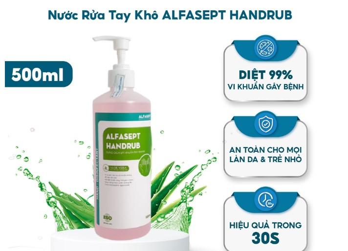 Nước rửa tay khô Alfasept Handrub