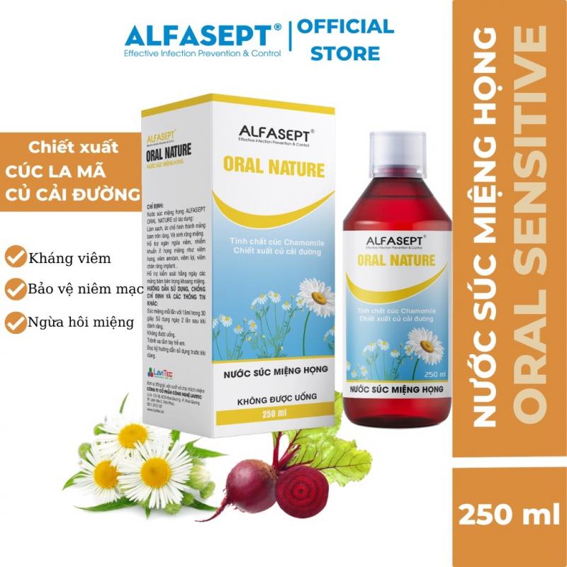 Nước súc miệng Alfasept  Oral Nature