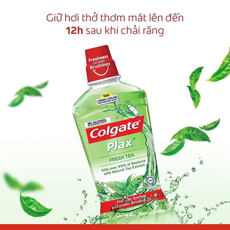 Nước súc miệng Colgate kháng 99% vi khuẩn Plax