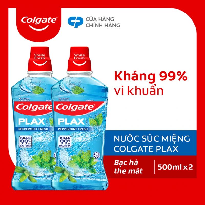 Nước súc miệng Colgate Plax Fresh Tea