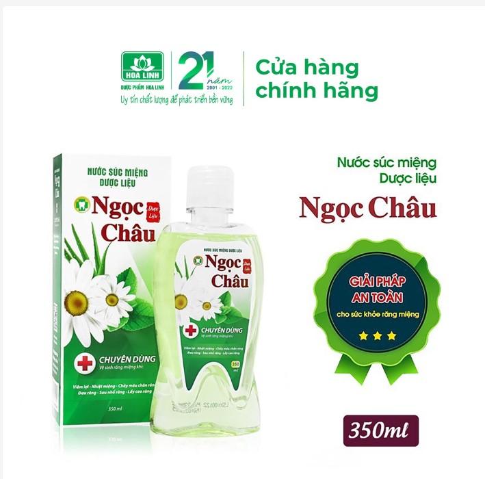 Nước súc miệng dược liệu Ngọc Châu