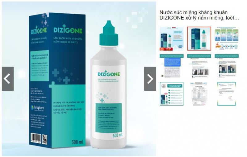 Nước súc miệng kháng khuẩn DIZIGONE