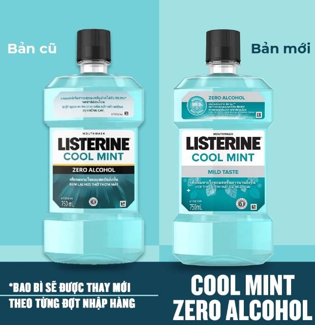 Nước súc miệng Listerine