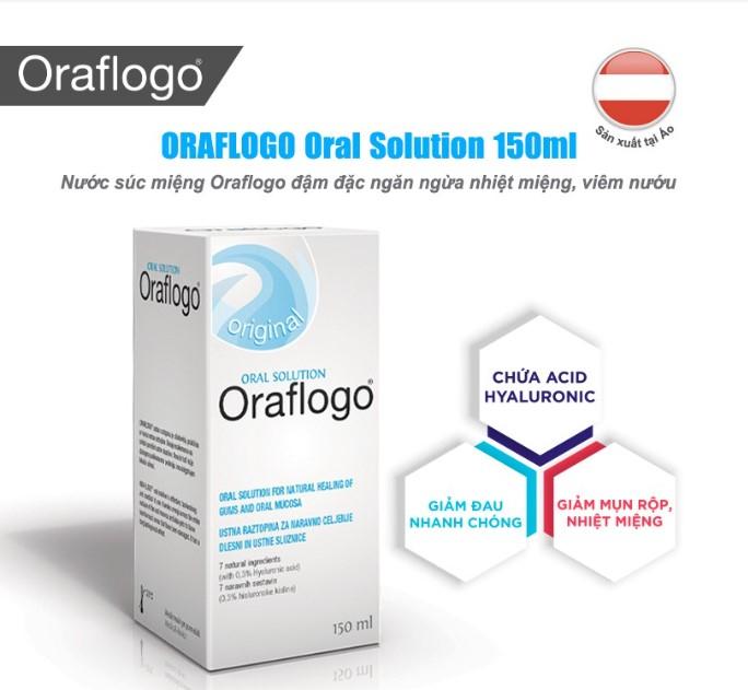 Nước súc miệng Oraflogo Oral Solution