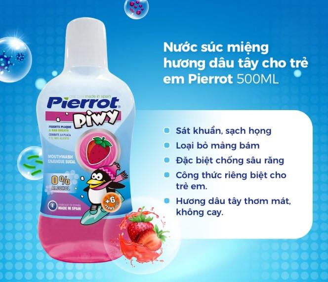 Nước súc miệng trẻ em Pierrot Piwy