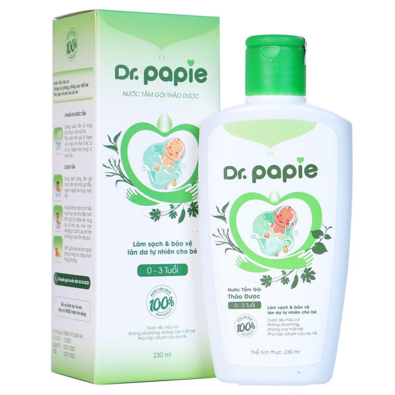 Nước tắm thảo dược Dr Papie