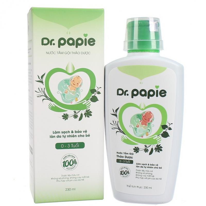 Nước tắm thảo dược Dr. Papie