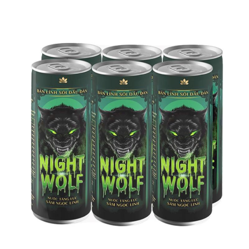 Nước tăng lực Night Wolf Sâm Ngọc Linh