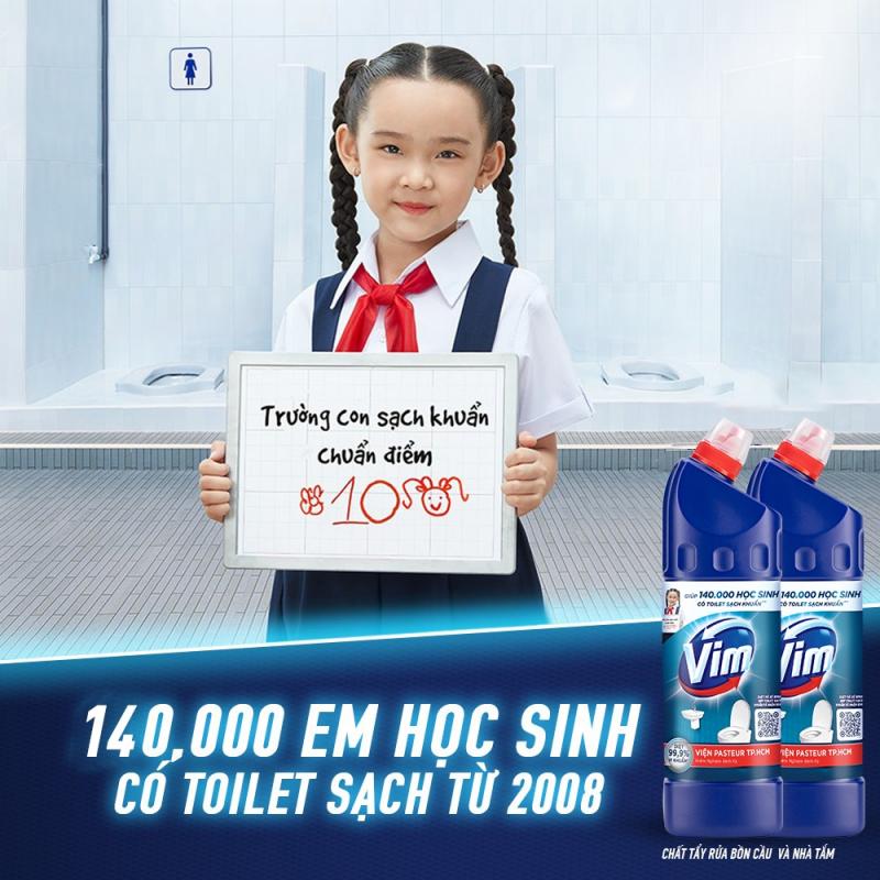 Nước tẩy bồn cầu Vim diệt khuẩn