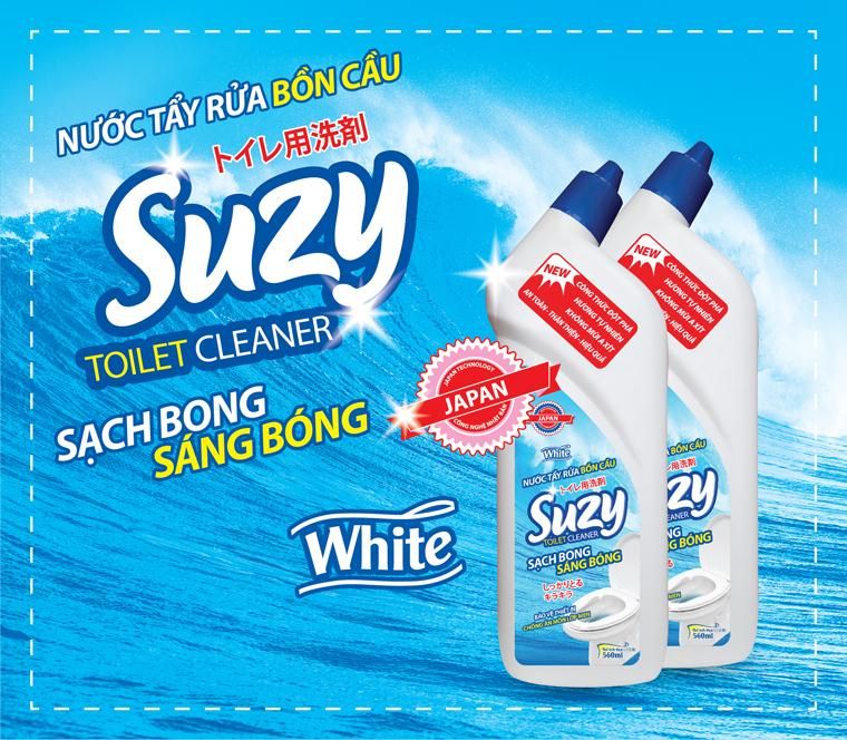 Nước tẩy rửa bồn cầu Suzy