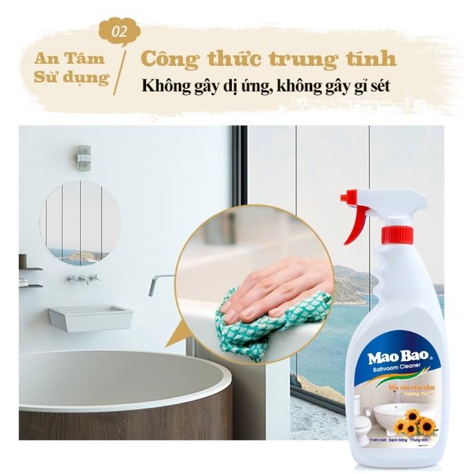 Nước tẩy rửa nhà tắm Mao Bao