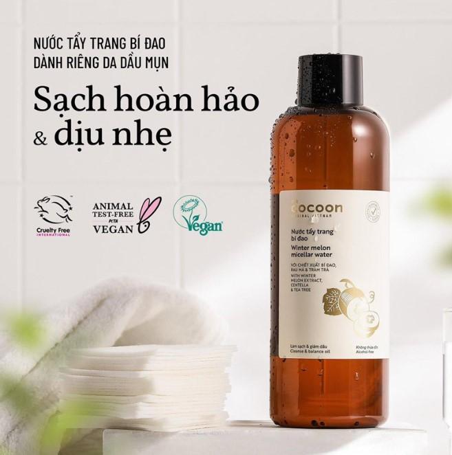 Nước tẩy trang bí đao Cocoon