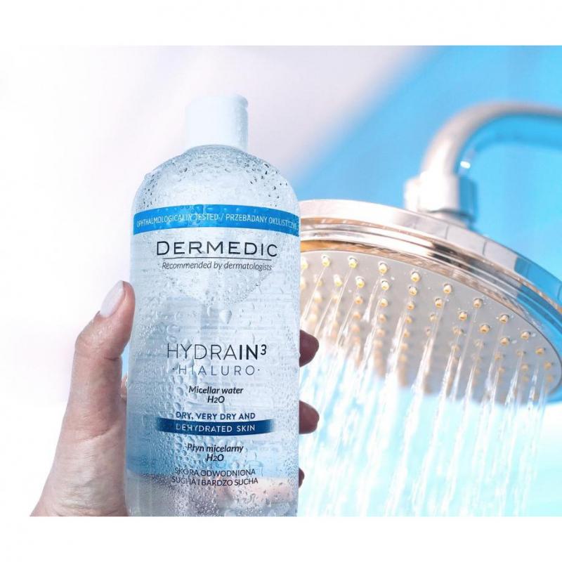 Nước tẩy trang ﻿Dermedic Hydrain3 Micellar Water H2O