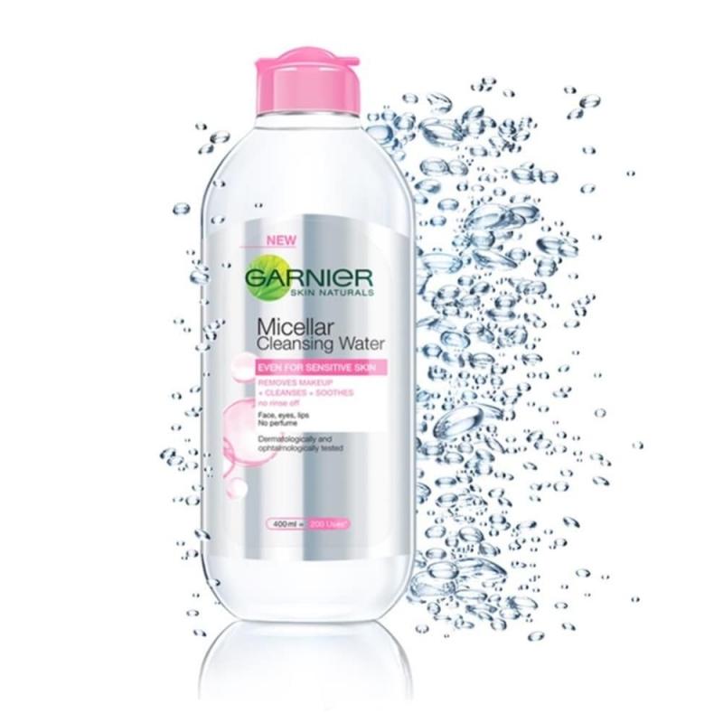 Nước ﻿tẩy trang cho da nhạy cảm Garnier Micellar Water