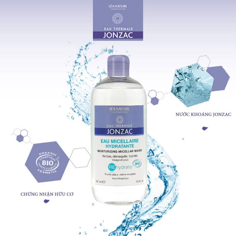 Nước tẩy trang cung cấp nước Eau Thermale Jonzac Rehydrate Moisturizing Micellar Water