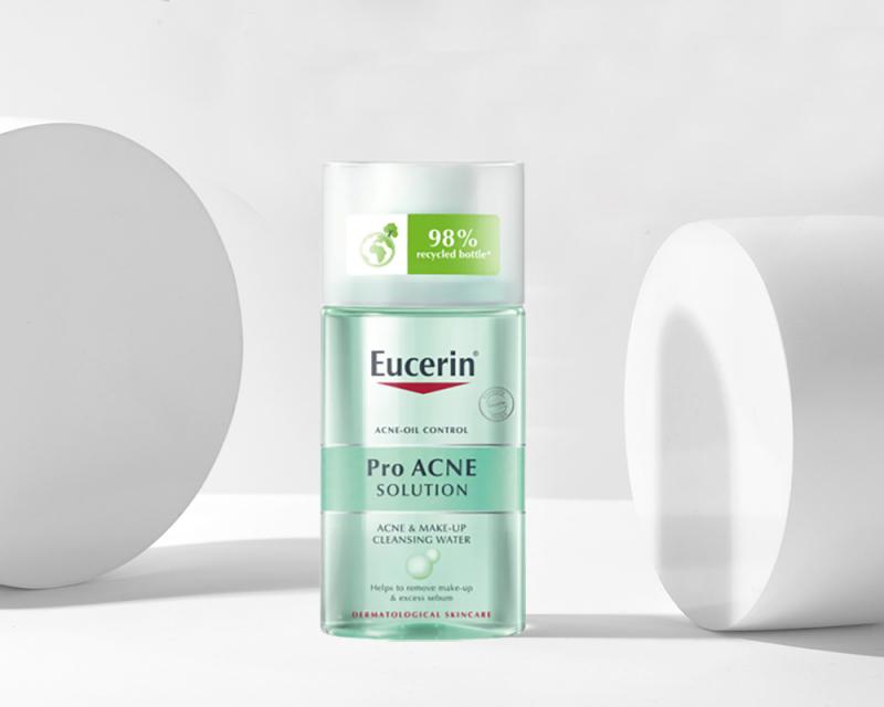 Nước tẩy trang Eucerin Pro Acne Solution Acne & Make Up Cleansing Water