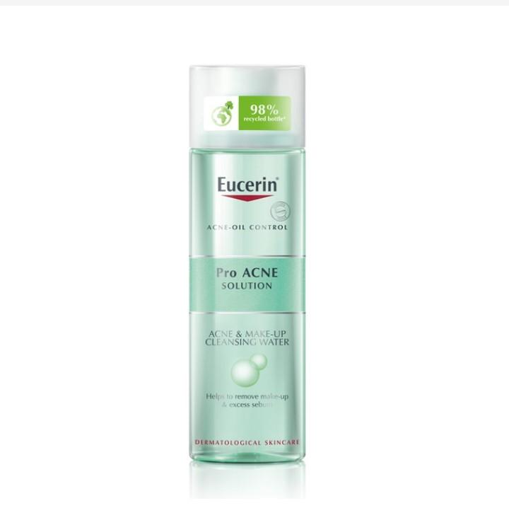 Nước tẩy trang Eucerin ProAcne dưỡng ẩm dành cho da mụn