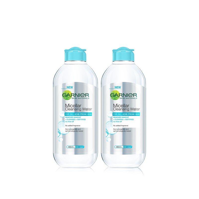 Garnier Micellar Water For Oily & Acne-Prone Skin