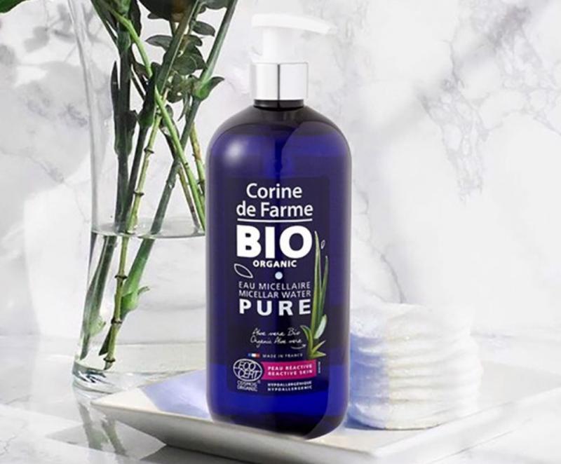 Nước tẩy trang hữu cơ Bio Organic Micellar Water Pure Corine de Farme