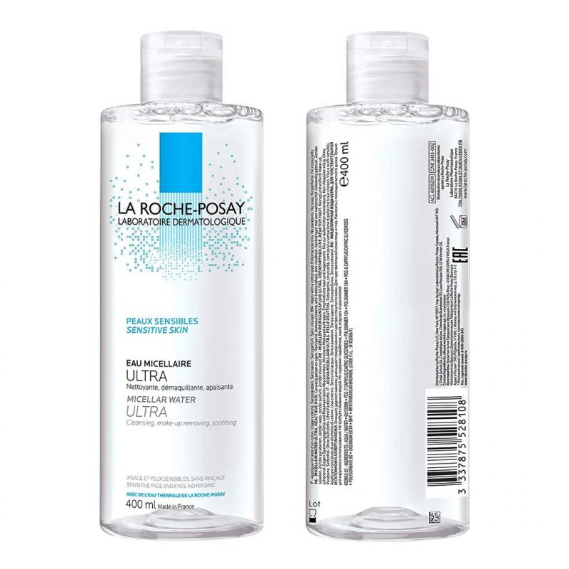 Nước tẩy trang La Roche-Posay Micellar Water Ultra