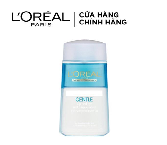 Nước tẩy trang mắt và môi L'Oreal Paris Gentle Care